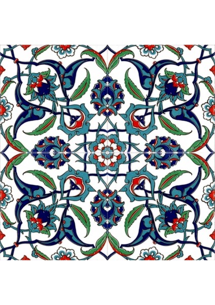Yapı Tasarım AC38 20X20 cm 4 Adet Çini Karo