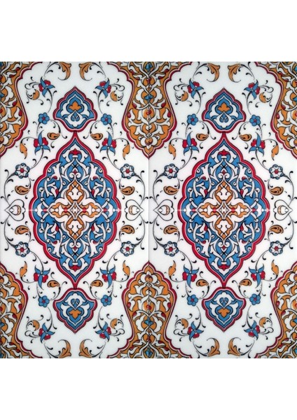 Yapı Tasarım AC79T 20X20 cm 4 Adet Çini Karo