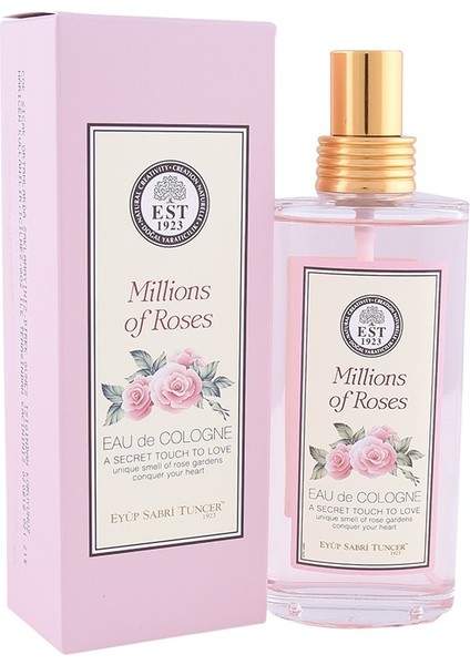 Millions Of Roses Eau De Cologne 150 ml