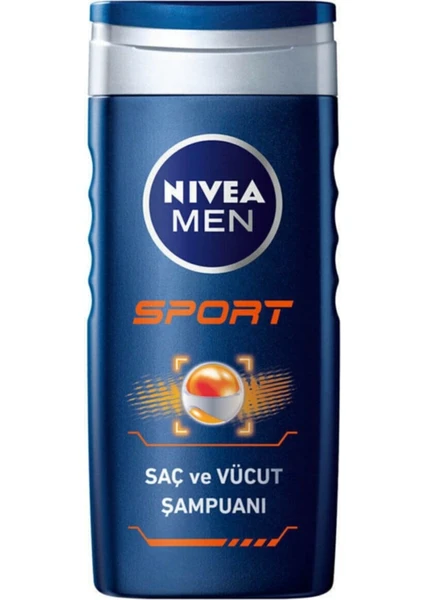 Men Duş Jeli Sport Erkekler Için Saç & Yüz & Vücut Jeli 500ML