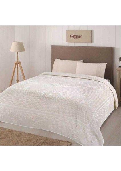 Tek Kişilik Jakar Pıke Takımı Sandra Ekru