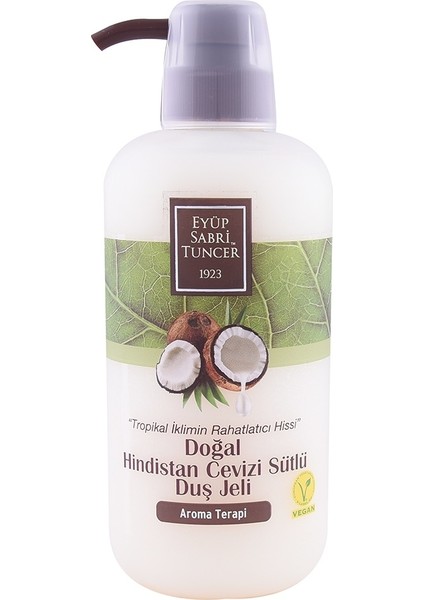 Eyüp Sabri Tuncer Doğal Hindistan Cevizi Sütlü Duş Jeli 600 ml