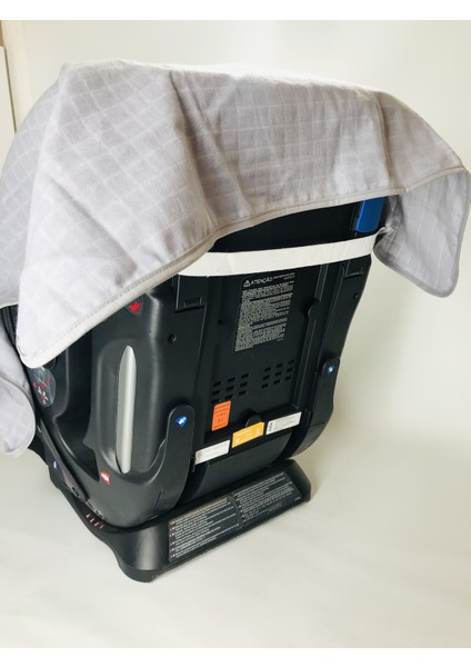 Bebek Müslin Oto Koltuk Puset Kılıfı Pamuk Hava Alan Yumuşak Örtü 115x75 cm modelleri