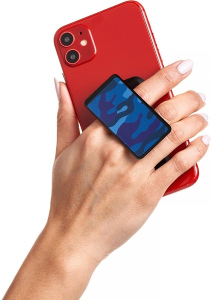 Handlstick Print Camo Navy Stand Özellikli Telefon Tutucu