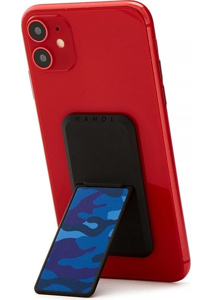 Handlstick Print Camo Navy Stand Özellikli Telefon Tutucu fırsatları