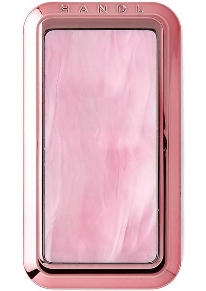 Handlstick Pınk Marble Stand Özellikli Telefon Tutucu