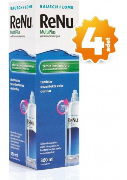360 ml Solüsyon x 4 Adet