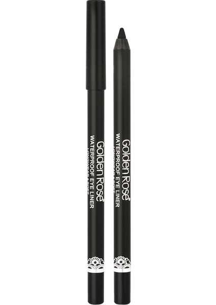 Golden Rose Waterproof Eyeliner Göz Kalemi Ultra Black Longwear & Soft