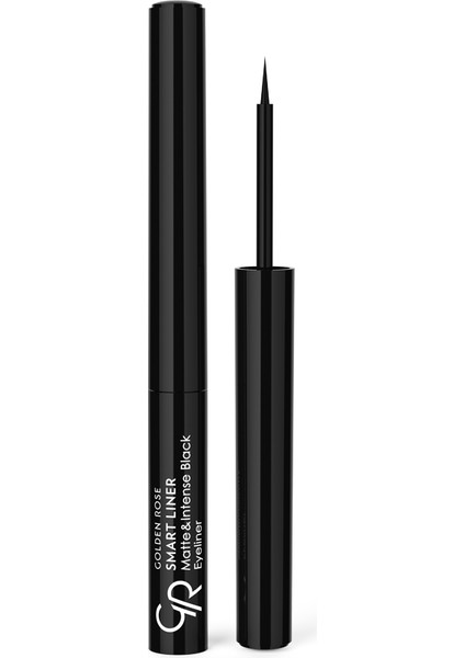 Golden Rose Mat Siyah Eyeliner - Matte & Intense Black Eyeliner