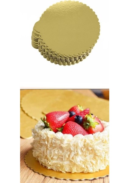 Pasta Altlığı Mendili 50 Adet Gold Ince 18 cm