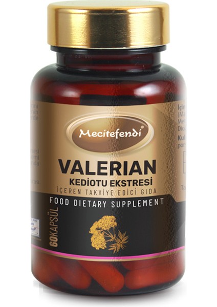 Kediotu Ekstresi (Kedi Otu Ekstresi - Valerian Root Extract) (60 KAPSÜL*590MG)