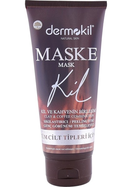 Dermokil Natural Skin Kil & Kahve Sıkılaştırıcı Maske 75 ml