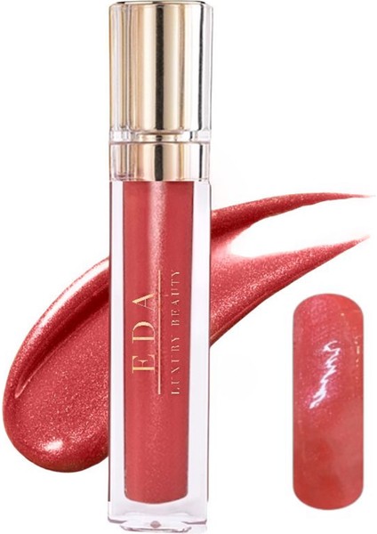 Pembe Simli Dudak Parlaticisi Luks Parlak Hacimli Diamond Shine Lip Gloss