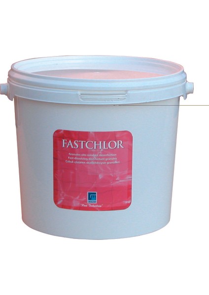 fastchlor 25 kg Klor Stabilize Diklor Granül %56 Aktif Klor