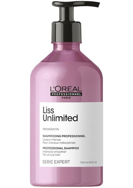 Loreal Paris Loreal Serie Expert Prokeratin Liss Unlimited Düzleştirici Şampuan 500ML