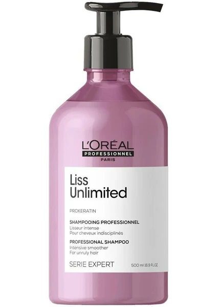 Loreal Paris Loreal Serie Expert Prokeratin Liss Unlimited Düzleştirici Şampuan 500ML