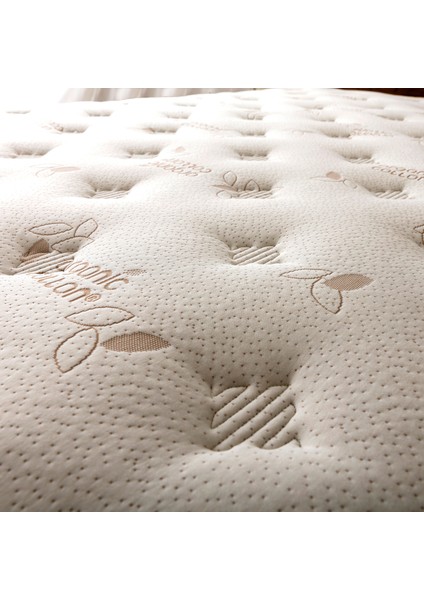 Gloria 90X170 cm Organic Cotton Lüx Orta Sert Tek Kişilik Yaylı Yatak