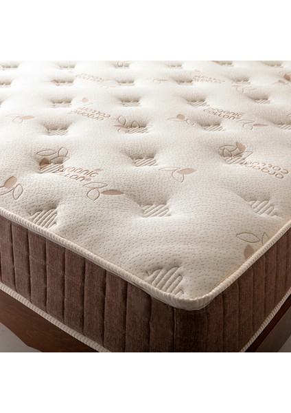 Gloria 150X190 cm Organic Cotton Lüx Orta Sert Çift Kişilik Yaylı Yatak modelleri