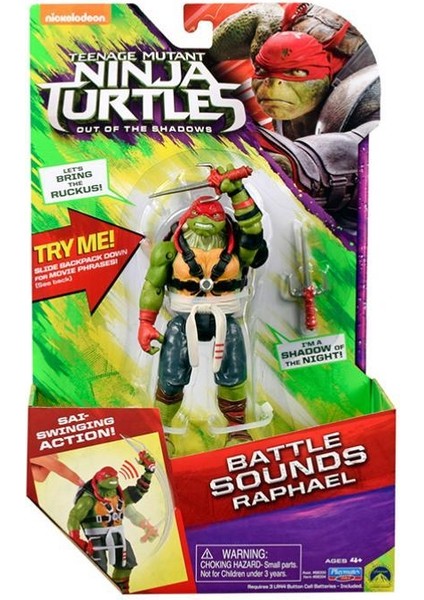 Ninja Turtles Raphael Sesli ve Hareketli Delüks Figür - TUV011111--88304