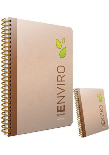 Enviro Defter Seti 2 Çizgili 2 Kareli