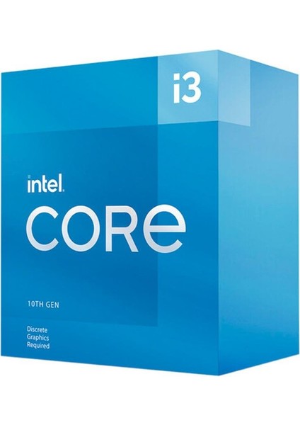 Core i3 10105F 3,7 GHz 6 MB Cache 1200 Pin İşlemci