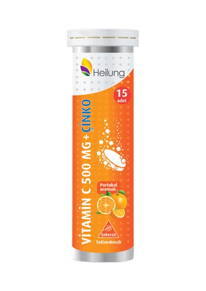 Heilung Vitamin C + Çinko