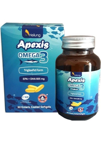 Omega 3 Balık Yağı 30 Softgel