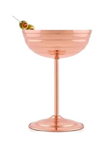 Zo-Martini Kadeh Düz 250 ml Kırmızı TURNA0483-1