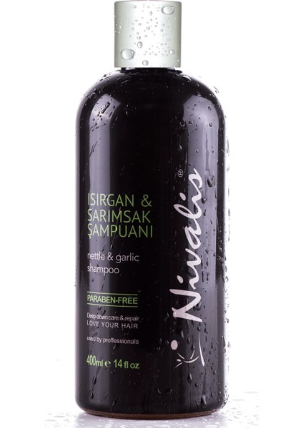 Awe Cemre Isırgan Sarımsak Şampuanı/ Dökülen ve Zayıf Saçlar/ Kırılmış Saçlar Için/ 400 ml