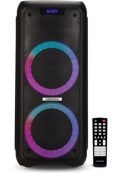 Enjoy 230 Radyolu Işıklı Şarjlı Bluetooth Hoparlör