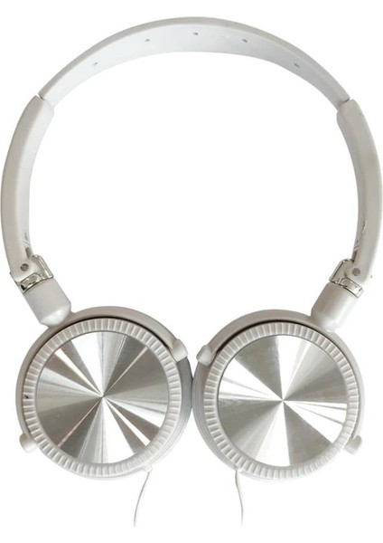 N-500 Katlanabilir Müzik Kulaklığı Beyaz