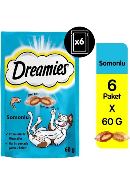 Somonlu Kedi Ödül Maması 6X60GR