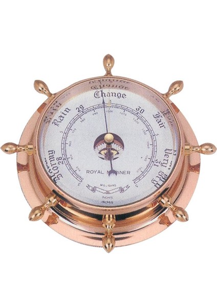 Barometre CK242 Sarı Çap:12 cm