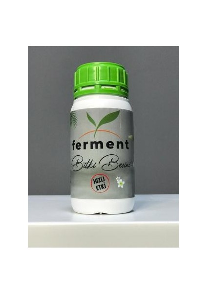 Ferment Bitki Besini Sıvı Gübre 250 Ml.