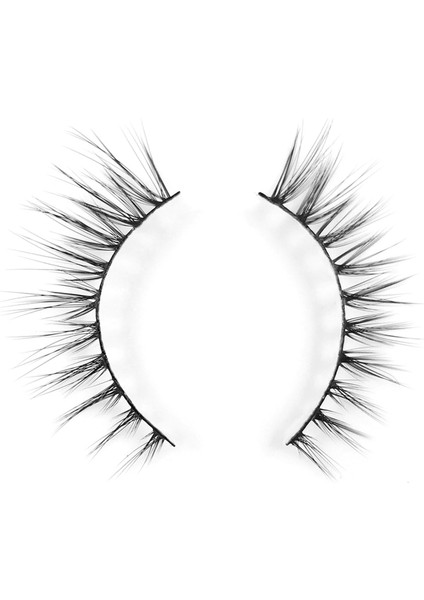 Ultra Natürel Vegan Mink 3D Takma Kirpik Lüks Doğal Günlük Uzun Seyrek Cat Eye Faux Mink Seti