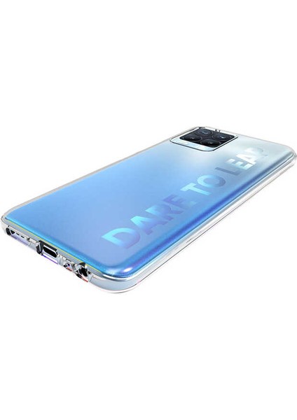 Realme 8 Pro Kılıf Lüx Şeffaf Süper Silikon Kılıf + Tam Kaplayan 6d Nano Ekran Koruyucu modelleri