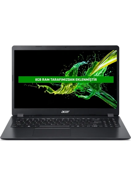 Aspire A315-56-12GB Intel Core I3 1005G1 12GB 256GB 15.6" FHD Freedos Taşınabilir Bilgisayar NX.HZREY.012