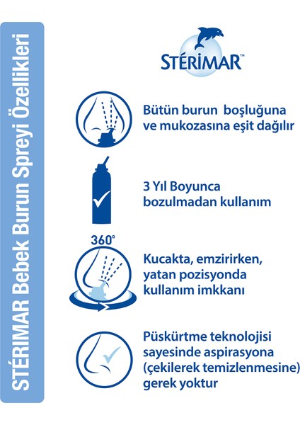 Isotonic Baby Burun Spreyi 100 ml + Hipertonik Baby Burun Spreyi 100 ml