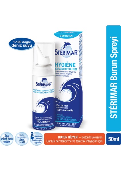 Isotonic Yetişkin Burun Spreyi 50 ml + Stopprotect Burun Spreyi 20 ml