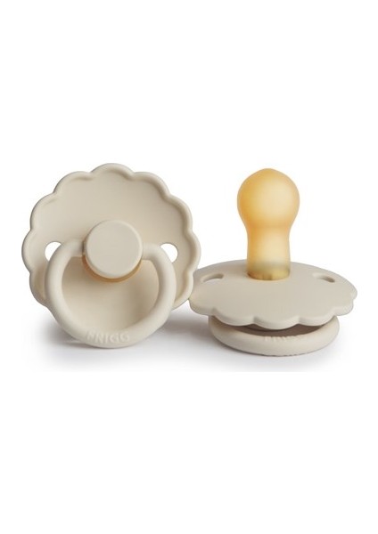 Frıgg Daisy Kauçuk Emzik - Cream 6-18 Ay
