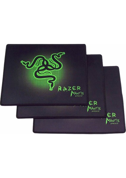 Razer Modeli Desenli Baskılı Gaming Oyuncu Mouse Pad 25*21CM Kaydırmaz