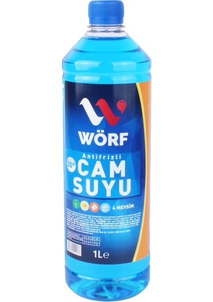 Wörf Antifirizli Cam Suyu 1 Litre 30 °c