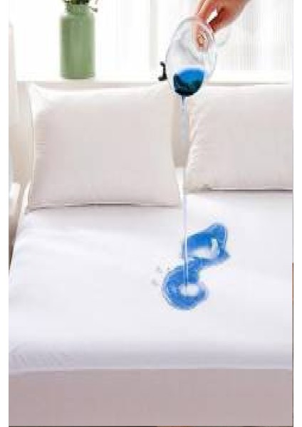 60 x 120 cm Bebe Fitted Pamuk Alez Sıvı Geçirmez Yatak Koruyucu