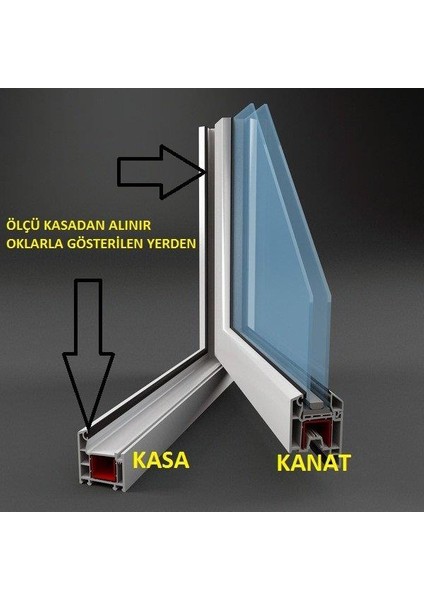 Pileli Sineklik  Pencere Sineklik Plise Sineklik 90 x 140