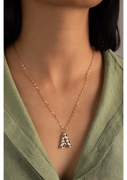 Altın Kalemli Harf Kolye 55 cm fiyatları