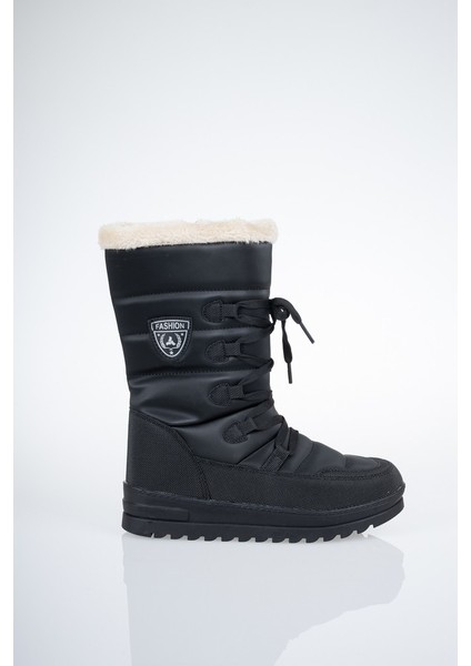 995 Kışlık Içi Kürklü Termal Siyah Kadın Kar Botu fırsatları