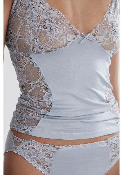 Dantelli Penye Atlet Külot / Kaşkorse Set - 391 fırsatları