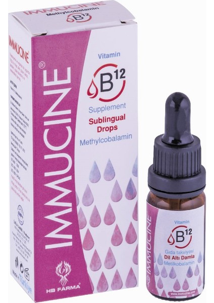 Vitamin B12 - Methylcobalamin Sublingual Drops