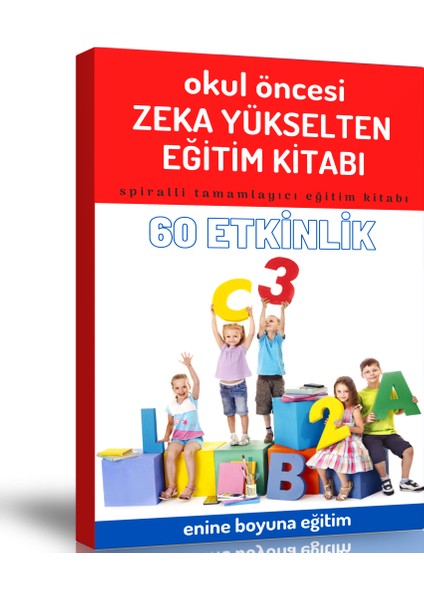 Okul Öncesi Zeka Yükselten Eğitim Seti
