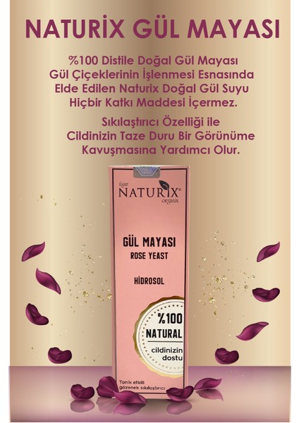 Gül Suyu ya Karşı %100 Doğal Rose Water